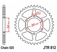 JT SPROCKETS Corona standard in acciaio 812 - 525