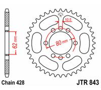 Corona JTR843.50 JT Sprockets 163722091
