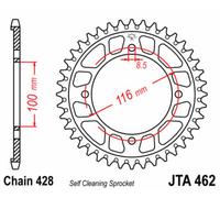 JT SPROCKETS Corona Ultraleggera Autopulente in Alluminio 462 - 428