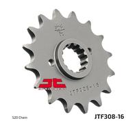 JT SPROCKETS JTF308.16 PIGNONE ANTERIORE HONDA NX 650 DOMINATOR 1997