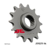JT SPROCKETS JTF577.14 PIGNONE ANTERIORE MZ BAGHIRA 660 2003