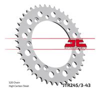 JT SPROCKETS JTR245/3.43 CORONA POSTERIORE IN ACCIAIO HONDA SLR 650 1997