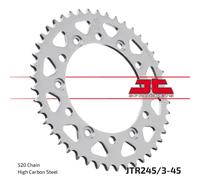 JT SPROCKETS JTR245/3.45 CORONA POSTERIORE IN ACCIAIO HONDA NX 250 1991