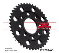 JT SPROCKETS JTR269.43 CORONA POSTERIORE IN ACCIAIO HONDA XL 185 S 1979