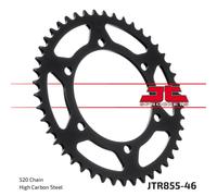 JT SPROCKETS JTR855.46 CORONA POSTERIORE IN ACCIAIO YAMAHA XT 660 X 2012