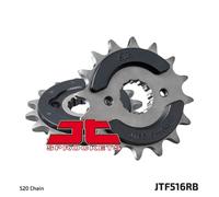 JT SPROCKETS Pignone in acciaio con cancellazione acustica 516 - 520