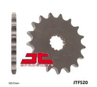 JT SPROCKETS Pignone standard in acciaio 520 - 525, taglia 100 mm