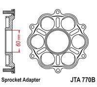 JT SPROCKETS Portacorona - 6 Silentbloc Ducati Panigale/Monster