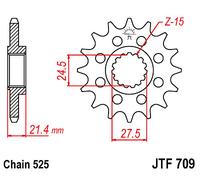 Pignone JTF709.16 JT Sprockets 163720814