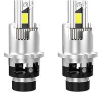 JT2D Fari LED for auto D2S/D2R D4S/D4R con attacco diretto LED 6000K Plug and Play Luci LED ad alta potenza e alta luminosità 2 pezzi(D2S)