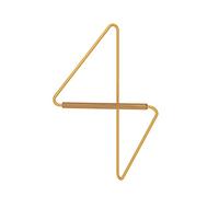 JTBDWOSK Angolo di Design Geometrico sospeso Appendiabiti Geometrici, armadi Bagno Bagno, Porta Sciarpa per Soggiorno Camera da Letto Senza superfici del Pavimento,B