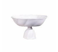 JTBDWOSK Vaso di Fiori, Forma Ovale Bianca, Vasi di Ikebana in Ceramica con Bordo Dorato E Mini Rana da 7 Cm, per La Disposizione dei Fiori di Ikebana, Arte, Decorazione Domestica,Bianca