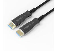 JTECH-FCAB158K - Cavo in fibra HDMI 2.1, 15 m, 49,2 FT| J-Tech Digital Ultra High Speed 48 Gbps, 4K a 120 Hz, 8K a 60 Hz, compatibile con PS5 Xbox ROKU [JTECH-FCAB158K]