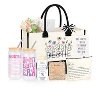 JTENGTOP Set di 5 cesti regalo di compleanno per migliori amiche, regalo di compleanno per donne, regalo dell'amicizia per la migliore amica, Natale, festa della mamma, San Valentino, migliore amica,