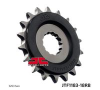 JTF1183.18RB PIGNONE CON CUSCINETTO IN GOMMA TRIUMPH AMERICA 865 2015