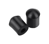 JTHolder2pcs puntale in gomma per doppio basso, protezione nera, accessorio finale per basso verticale, 7 × 6 × 2, 2 pezzi, puntale in gomma per doppio basso, protezione nera