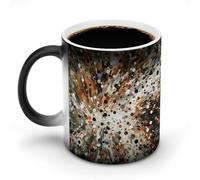 JTKBNVM Dots of different tazza da caffè cambia colore tazza da caffè divertente tazza da caffè carino tazza da caffè grande tazza da caffè in ceramica novità tazze da caffè grande tazza da caffè