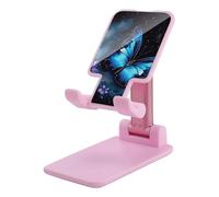 JTKBNVM Galaxy Blue Butterfly Supporto per telefono Supporto per telefono cellulare Supporto per telefono cellulare per scrivania Supporto per telefono cellulare Supporto per telefono cellulare