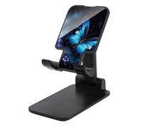 JTKBNVM Galaxy Blue Butterfly Supporto per telefono Supporto per telefono cellulare Supporto per telefono cellulare per scrivania Supporto per telefono cellulare Supporto per telefono cellulare