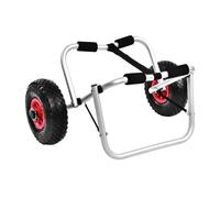 JTKSSCS Carrello Kayak Alloy Kayak Canoe Wheel Dolly Boat Carrier Trolley Cart Transport