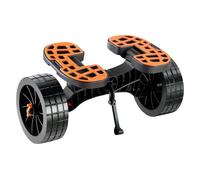 JTKSSCS Carrello Kayak Heavy-Duty Kayak Cart 320lb Capacity,10'' Solid Tires,Adjustable Brackets,Nonslip Foot.Fits Kayaks,Canoes,paddleboards,And More.