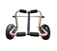 JTKSSCS Carrello Kayak Portable Folding Trolley Kayak Carrier Cart with Removable Wheels And Aluminum Rubber Universal