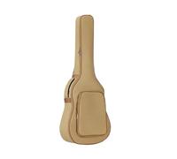JTKSSCS Custodia Chitarra Classica Borsa for chitarra spessa, custodia protettiva impermeabile, doppia tracolla, zaino imbottito for acustica classica(Brown 41)