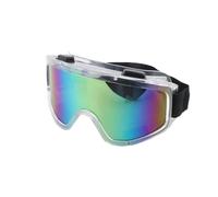 JTKSSCS Maschera Sci Winter Snow Sports Skiing Snowboard Snowmobile Anti-fog Goggles Windproof Dustproof Glasses UV400 Skate Ski Sunglasses Eyewear(White color)