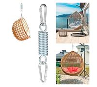 JTKSSCS Molle per amache sospese Hanging Chair Lounger Swing Spring Hammock Hangers Suspension Hook Steel Heavy Duty for Chairs