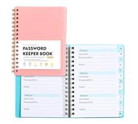 JTKSSCS Quaderno Appunti Quaderno a spirale formato A6 con password(Pink)