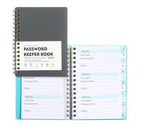 JTKSSCS Quaderno Appunti Quaderno con password a spirale(Grey)