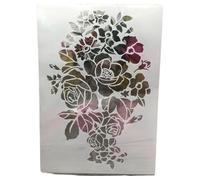 JTKSSCS Stencil per Pareti Stencil Fai da Te for la stratificazione di Rami di Foglie d'Acero, Formato A4, 29 cm, for Pittura murale, Scrapbooking, Modello Decorativo(Color 3)