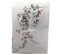JTKSSCS Stencil per Pareti Stencil Fai da Te for la stratificazione di Rami di Foglie d'Acero, Formato A4, 29 cm, for Pittura murale, Scrapbooking, Modello Decorativo(Color 1)