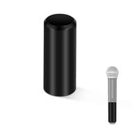 JTLAU Copribatteria di ricambio per microfono compatibile con microfono portatile wireless Shure BLX2 (SM58/Beta58/PG58), nero, confezione da 1