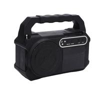 JTLB Bullez Portatile 3600mAh Batteria, Ricarica del Pannello Solare, Radio FM, Torcia Elettrica, 3 Lampadine