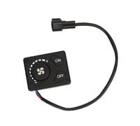 JTLB Interruttore a manopola per riscaldamento a 3 poli per di riscaldamento 12 V/24 V, per auto, camion e