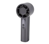 JTLB Mini ventilatore a mano con batteria da 3000 mAh, indicatore LED | Ventilatore portatile leggero, velocità 3,0-6,0 m/s, motore 3700 giri/min, 28 ore di autonomia, blocco di sicurezza
