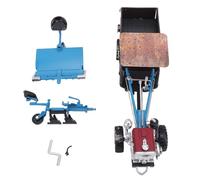 JTLB Modello Giocattolo di Trattore Manuale Vintage, Trattore Agricolo Robusto e Realistico 3 in 1 in Lega, con Lavorazione Artigianale Adatto Sia a Bambini Che a Giocatori Adulti,