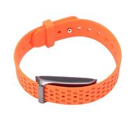 JTLB Monitoraggio del Monitoraggio della Frequenza Cardiaca Smart Bilband con Monitoraggio del Sonno, Fascia di Tracker Fitness per Allenamenti, Percorsi in Marcia in Tempo Reale, (Arancia)
