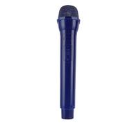 JTLB Prop di Microfono Falso, Microfono in Plastica Simulato Leggero per Cantare, Parlare e Allenamento, Fotografia di Cosplay (Blu scuro)