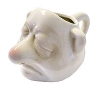 JTLB Separatore di Uova in Ceramica, Separatore di Tuorlo D' Dal Design Divertente per Bambini, Facile da Usare e da Pulire, con Forma a Naso per Cuocere Torte, Pasticcini, Ma (bianco)