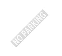 JTLB Stencil per Divieto di Parcheggio, Stencil Riutilizzabile in Silicone da 12 Pollici per Lettera di Divieto di Parcheggio per Segnaletica Stradale per Segnaletica Stradale con