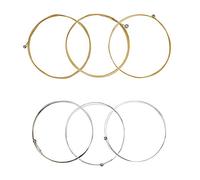 JTLB Strg - Set di corde di ricambio per chitarra acustica, 6 pezzi, accessorio per chitarra folk classica