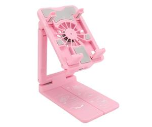 JTLB Supporto per Dispositivo di Raffreddamento per Cellulare, Clip per Telefono Regolabile in Altezza con di Raffreddamento a 5 Strati e Doppi Micro per la Dissipa (Rosa)