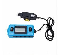 JTLB Tester Corrente Fusibile, Automobilistico con Display LCD Retroilluminato Torcia LED, per Diagnosi Circuito Camion Auto 0,01-19,99 A DC 20 A 48 V