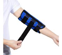 JTMKYO 1 gomitiere blu, protezione per gomiti, stabilizzatore braccia, fascia di rinforzo per gomiti, gomitiere, protezione elastica regolabile, supporto per gomiti