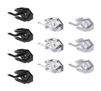 JTMKYO 10 ganci multifunzionali per cappelli, possono essere appesi alla parete e nell'armadio, strumenti indispensabili per cappelli, porta casco, appendiabiti per cappelli e cappelli