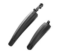 JTMKYO Set di 2 parafanghi neri per bicicletta, parafanghi in plastica, accessori per bicicletta, parafanghi per mountain bike