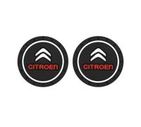 JTMLGDPA 2 Pezzi Sottobicchieri Portabicchieri Auto per Citroen C3-XR 2019-2023,Antiscivolo Resistenti alle Alte Temperature Sottobicchiere Interna Accessori