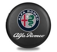 JTMLGDPA Copertura Ruota di Scorta Auto per Alfa Romeo 164 1987-1998,Elastico Copriruota Scorta Antipolvere Impermeabili Copriruota Decorazioni Esterne Accessori,B-14in